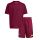 AS Roma Replike Domaci Dres za djecu 2025-26 Kratak Rukav (+ Kratke hlače)